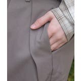 裾レースストレートパンツ | axes femme | 詳細画像4 