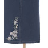 フラワー刺繍裏ゴムデニムパンツ | axes femme | 詳細画像18 