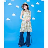 リボン付ストレッチデニムPT | axes femme | 詳細画像5