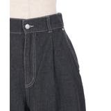 バックリボンワイドデニムパンツ | axes femme | 詳細画像18