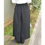 連ボタンクラシカルワイドパンツ | axes femme | 詳細画像3