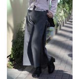 グレー | サイドレース×リボンパンツ | axes femme