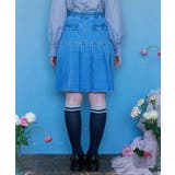 リボン×プリーツデニムスカート | axes femme | 詳細画像3