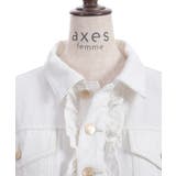 レース×フリルデニムジャケット | axes femme | 詳細画像29