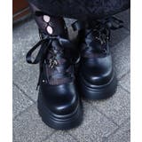 黒 | レースアップパンプス | axes femme