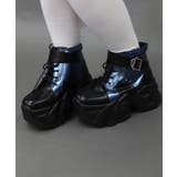 厚底ハイカットスニーカー | axes femme | 詳細画像1 