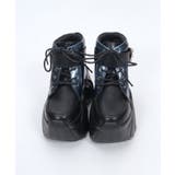 厚底ハイカットスニーカー | axes femme | 詳細画像14 