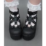 ベルトデザインヒールパンプス | axes femme | 詳細画像4 