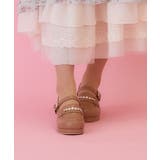 ベージュ | パールビット付ローファー | axes femme