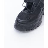 レース使いオープンスニーカー | axes femme | 詳細画像12