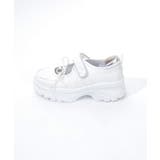 レース使いオープンスニーカー | axes femme | 詳細画像2