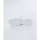 レース使いオープンスニーカー | axes femme | 詳細画像7