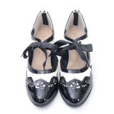 配色カット甲あきパンプス | axes femme | 詳細画像12