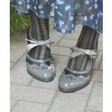 配色カット甲あきパンプス | axes femme | 詳細画像3