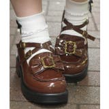 茶 | バックルリボンローファー | axes femme