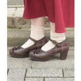 配色チェック柄パンプス | axes femme | 詳細画像3