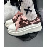 茶 | プチリボンスニーカー | axes femme