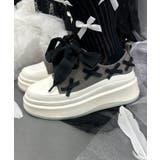 グレー | プチリボンスニーカー | axes femme