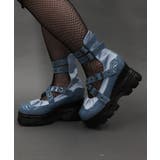 ベルトデザイン厚底シューズ | axes femme | 詳細画像1 