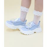 パールチャーム付きスニーカー | axes femme | 詳細画像2