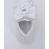 リボン付き合皮厚底スニーカー | axes femme | 詳細画像15 