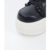 リボン付き合皮厚底スニーカー | axes femme | 詳細画像22 