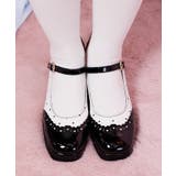 柄切替カッティングパンプス | axes femme | 詳細画像2 