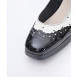 柄切替カッティングパンプス | axes femme | 詳細画像5 