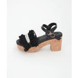 プリーツフリルサンダル | axes femme | 詳細画像10