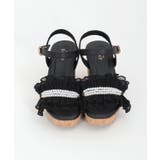 プリーツフリルサンダル | axes femme | 詳細画像17