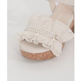 プリーツフリルサンダル | axes femme | 詳細画像4