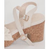 プリーツフリルサンダル | axes femme | 詳細画像7