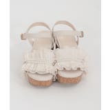 プリーツフリルサンダル | axes femme | 詳細画像9