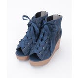 インディゴ | レースアップブーサン | axes femme