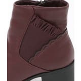 フリルサイドゴアブーツ | axes femme | 詳細画像6