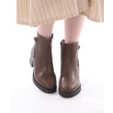 茶 | フリルサイドゴアブーツ | axes femme