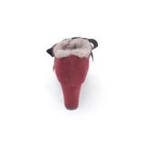 刺繍入り配色ファーブーティー | axes femme | 詳細画像3