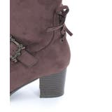 ファー付スエードロングブーツ | axes femme | 詳細画像15 