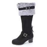 ファー付スエードロングブーツ | axes femme | 詳細画像2 