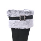 ファー付スエードロングブーツ | axes femme | 詳細画像7 