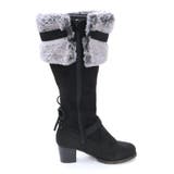 ファー付スエードロングブーツ | axes femme | 詳細画像8 