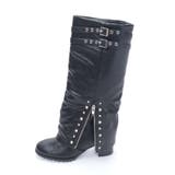 スタッズ付カバーロングブーツ | axes femme | 詳細画像2