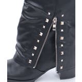 スタッズ付カバーロングブーツ | axes femme | 詳細画像6