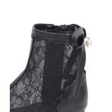 オープントゥレースブーツ | axes femme | 詳細画像15 