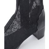 オープントゥレースブーツ | axes femme | 詳細画像17 
