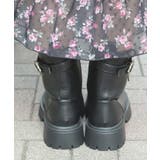 ベルトデザインワークブーツ | axes femme | 詳細画像9 