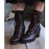 C | クラシカルレースアップブーツ | axes femme