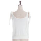 肩リボンシャギービスチェ | axes femme | 詳細画像7