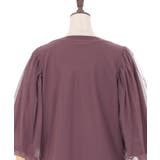 チュール重ねボリューム袖プルオーバー | axes femme | 詳細画像10