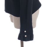 ブローチ付バイカラー襟ニット | axes femme | 詳細画像22 